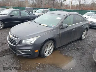2015 Chevrolet Cruze LTZ with VIN 1G1PG5SB9F7231090, listed as a IAAI auction lot 41819809 with 999,999 mi miles. Bid and sale history available at carsss.com. Image 2.