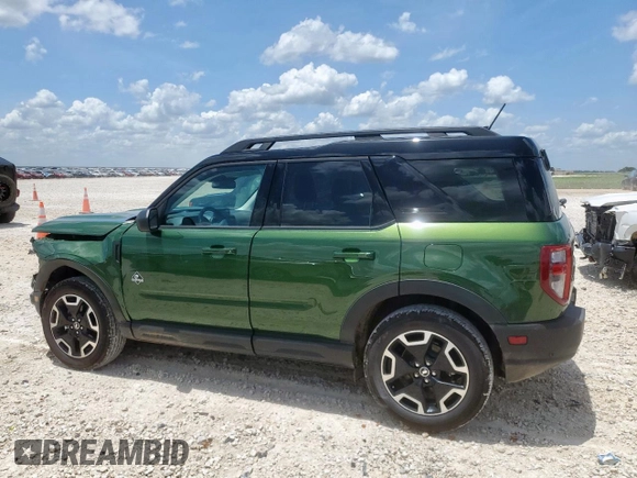 2024 Ford Bronco Sport Outer Banks with VIN 3FMCR9C61RRE65855, listed as a Copart auction lot 63119495 with 9,794 mi miles and Salvage title. Bid and sale history available at DreamBid. Image 2.