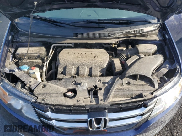2014 Honda Odyssey EX with VIN 5FNRL5H43EB043503, listed as a Copart auction lot 50392205 with 110,095 mi miles and Salvage Title. Bid and sale history available at carsss.com. Image 12.
