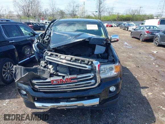2017 GMC Canyon 4WD SLT with VIN 1GTG6DEN2H1254016, listed as a IAAI auction lot 41932500 with 85,367 mi miles. Bid and sale history available at carsss.com. Image 12.
