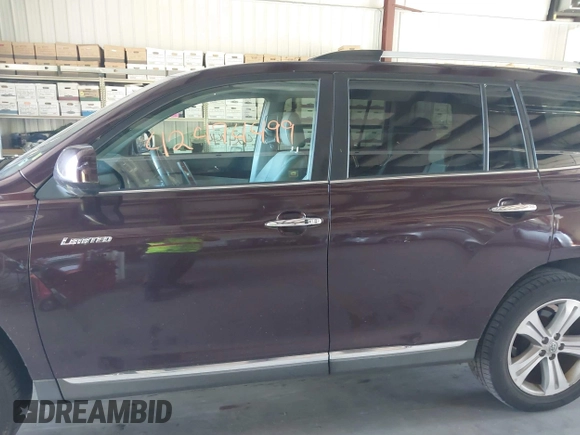 2012 Toyota Highlander Limited with VIN 5TDDK3EH3CS098180, listed as a IAAI auction lot 42474499 with 234,346 mi miles and . Bid and sale history available at DreamBid. Image 14.