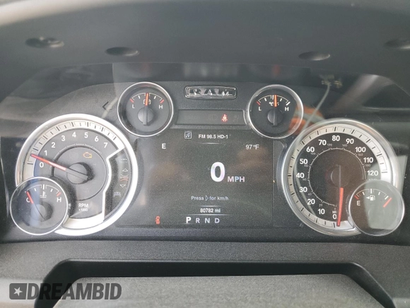 2016 Ram 1500 Lone Star z VIN 3C6RR6LT1GG356153, wystawiony jako Copart lot #53469435 z przebiegiem 80 782 mil mil oraz Szkoda całkowita • Salvage title. Historia ofert i sprzedaży dostępna na DreamBid. Obrazek 9.