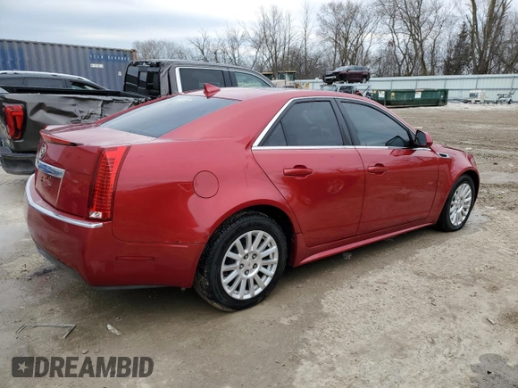 2011 Cadillac CTS Sedan Luxury with VIN 1G6DG5EY8B0108669, listed as a Copart auction lot 47100185 with 109,760 mi miles and Clean Title. Bid and sale history available at carsss.com. Image 3.