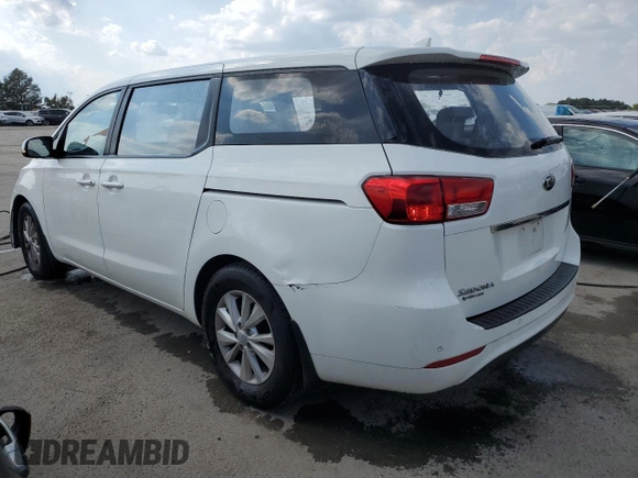 2015 Kia Sedona L with VIN KNDMA5C11F6050847, listed as a Copart auction lot 72452674 with 258,364 mi miles and Salvage Title. Bid and sale history available at DreamBid. Image 2.