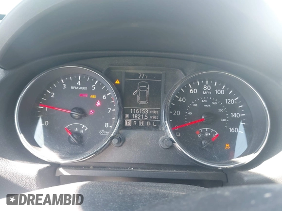 2012 Nissan Rogue S with VIN JN8AS5MT9CW277235, listed as a IAAI auction lot 41863602 with 116,153 mi miles and . Bid and sale history available at DreamBid. Image 7.