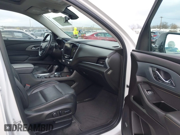 2019 Chevrolet Traverse Premier with VIN 1GNEVKKW9KJ235697, listed as a IAAI auction lot 41881063 with 78,174 mi miles. Bid and sale history available at carsss.com. Image 5.