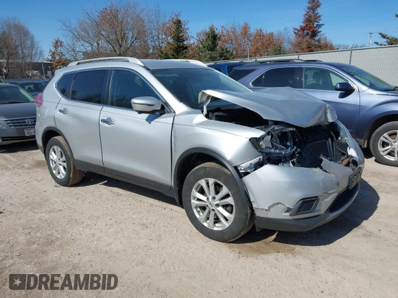 2015 Nissan Rogue SV z VIN KNMAT2MV1FP523167, wystawiony jako IAAI lot #41768477 z przebiegiem 86 078 mil mil oraz . Historia ofert i sprzedaży dostępna na DreamBid. Obrazek 1.