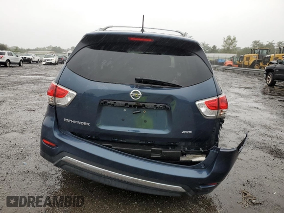 2015 Nissan Pathfinder SV z VIN 5N1AR2MM3FC710502, wystawiony jako Copart lot #51358725 z przebiegiem 106 979 mil mil oraz Nie do naprawy • Non repairable. Historia ofert i sprzedaży dostępna na DreamBid. Obrazek 6.