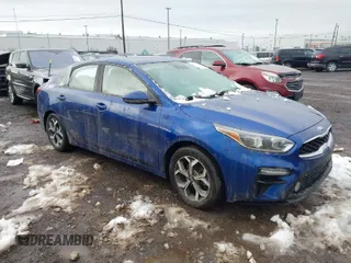 2019 Kia Forte LXS with VIN 3KPF24AD2KE124858, listed as a IAAI auction lot 41073436 with 95,218 mi miles. Bid and sale history available at carsss.com. Image 1.