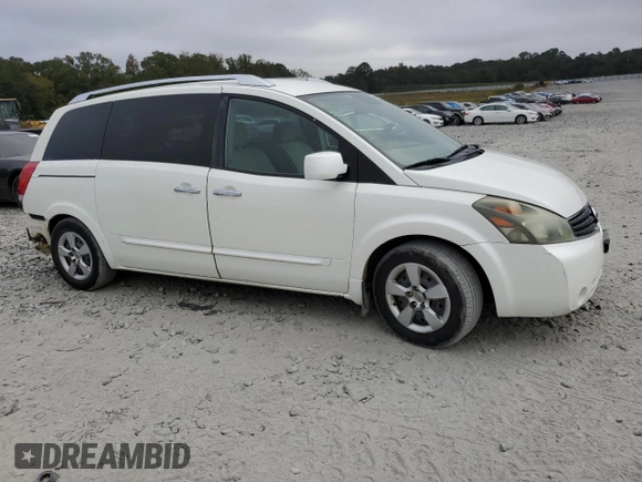 2008 Nissan Quest with VIN 5N1BV28UX8N112473, listed as a Copart auction lot 77664004 with 220,882 mi miles and Salvage Title. Bid and sale history available at carsss.com. Image 4.