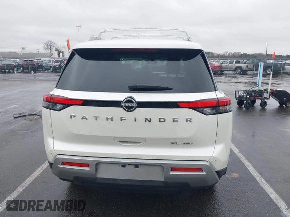 2024 Nissan Pathfinder SL с VIN 5N1DR3CC9RC315613, выставлен на аукционе IAAI как лот 41571156 с пробегом 1 583 миль миль и . История ставок и продаж доступна на DreamBid. Изображение 16.