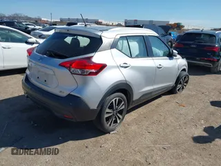 2020 Nissan Kicks SV with VIN 3N1CP5CV4LL496721, listed as a IAAI auction lot 41700838 with 95,874 mi miles. Bid and sale history available at carsss.com. Image 4.