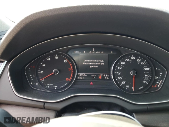 2022 Audi Q5 Premium with VIN WA1ABAFY2N2125394, listed as a Copart auction lot 68739404 with 10,558 mi miles and Salvage title. Bid and sale history available at DreamBid. Image 9.