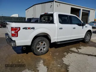 2019 Ford F-150 XL with VIN 1FTEW1E57KKE02961, listed as a Copart auction lot 52257105 with 117,296 mi miles and Salvage Title. Bid and sale history available at carsss.com. Image 3.