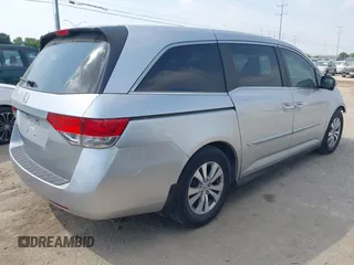 2014 Honda Odyssey EX with VIN 5FNRL5H45EB020868, listed as a IAAI auction lot 42029158 with 150,558 mi miles and . Bid and sale history available at carsss.com. Image 4.