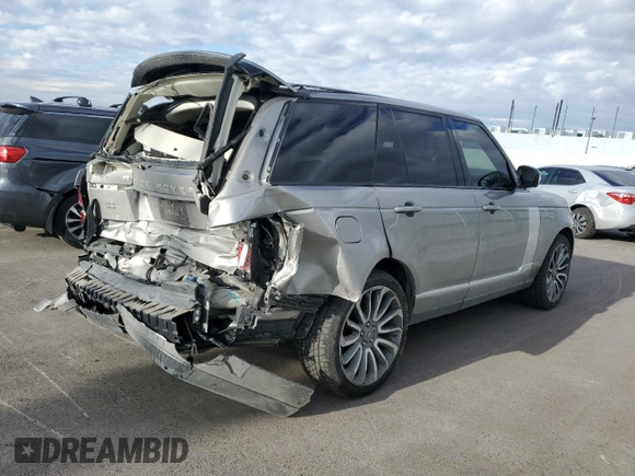 2020 Land Rover Range Rover P525 HSE с VIN SALGS2SE6LA593349, выставлен на аукционе Copart как лот 89162435 с пробегом 69 917 миль миль и Списание • Salvage title. История ставок и продаж доступна на DreamBid. Изображение 3.