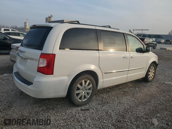 2014 Chrysler Town & Country Touring with VIN 2C4RC1BG9ER359794, listed as a Copart auction lot 86532674 with 128,199 mi miles and Salvage Title. Bid and sale history available at carsss.com. Image 3.