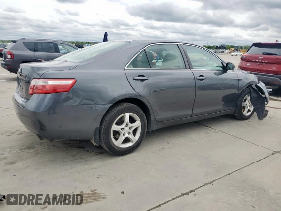 2007 Toyota Camry CE with VIN 4T1BE46K07U520465, listed as a Copart auction lot 50997745 with Not Provided miles and Salvage Title. Bid and sale history available at DreamBid. Image 3.