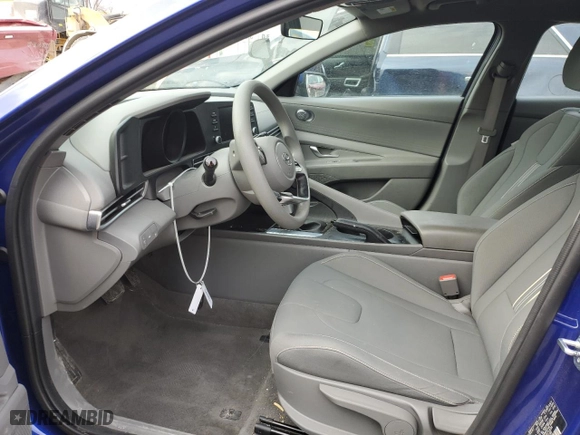2023 Hyundai Elantra SEL with VIN KMHLM4AG3PU471434, listed as a Copart auction lot 47070395 with 33,995 mi miles and Salvage Title. Bid and sale history available at carsss.com. Image 7.