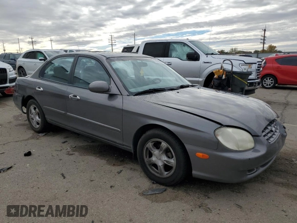 2001 Hyundai Sonata with VIN KMHWF25S81A468404, listed as a Copart auction lot 78950624 with 123,952 mi miles and Salvage Title. Bid and sale history available at carsss.com. Image 4.