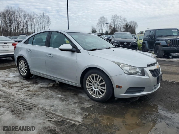 2012 Chevrolet Cruze ECO with VIN 1G1PJ5SC9C7146949, listed as a Copart auction lot 46311035 with 225,469 mi miles and Clean Title. Bid and sale history available at carsss.com. Image 4.