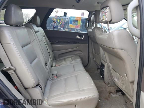 2013 Dodge Durango Crew with VIN 1C4RDJDG3DC535529, listed as a Copart auction lot 55379075 with 225,762 mi miles and Non repairable. Bid and sale history available at DreamBid. Image 11.