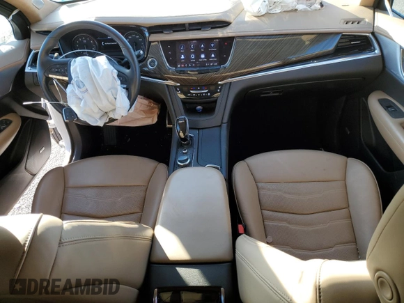 2022 Cadillac XT6 Sport with VIN 1GYKPHRS1NZ131085, listed as a Copart auction lot 87600915 with 23,251 mi miles and Salvage Title. Bid and sale history available at carsss.com. Image 8.