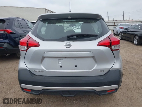 2018 Nissan Kicks SV with VIN 3N1CP5CU3JL513965, listed as a IAAI auction lot 41899403 with 22,086 mi miles and . Bid and sale history available at DreamBid. Image 17.