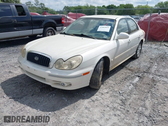2004 Hyundai Sonata GLS with VIN KMHWF35H54A014853, listed as a IAAI auction lot 42083815 with 95,836 mi miles. Bid and sale history available at carsss.com. Image 2.