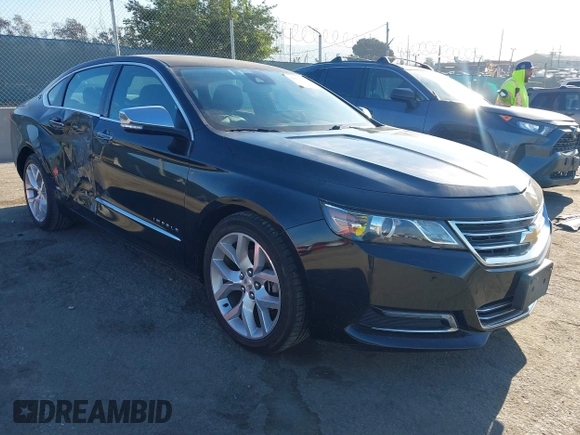 2017 Chevrolet Impala Premier with VIN 1G1145S33HU172243, listed as a IAAI auction lot 42689772 with 159,235 mi miles and . Bid and sale history available at DreamBid. Image 1.