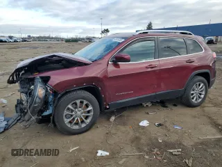 2020 Jeep Cherokee Latitude Plus with VIN 1C4PJMLX4LD594343, listed as a Copart auction lot 48918255 with 79,196 mi miles and Salvage Title. Bid and sale history available at carsss.com. Image 1.