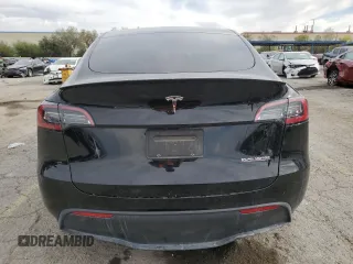 2022 Tesla Model Y Performance with VIN 7SAYGDEF1NF407985, listed as a Copart auction lot 53831325 with 41,225 mi miles and Salvage title. Bid and sale history available at DreamBid. Image 6.
