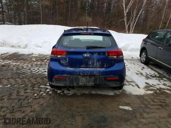 2018 Kia Rio LX with VIN 3KPA25AB0JE153207, listed as a Copart auction lot 48917895 with Not Provided miles and Salvage Title. Bid and sale history available at DreamBid. Image 6.