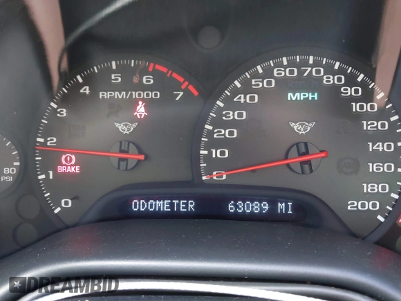 1999 Chevrolet Corvette with VIN 1G1YY22GXX5130973, listed as a IAAI auction lot 41579738 with 63,089 mi miles. Bid and sale history available at carsss.com. Image 7.
