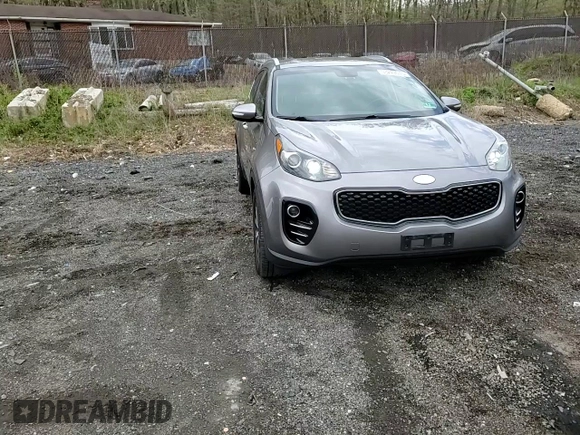 2019 Kia Sportage EX with VIN KNDPNCACXK7542002, listed as a Copart auction lot 53249515 with 110,708 mi miles and Salvage title. Bid and sale history available at DreamBid. Image 12.