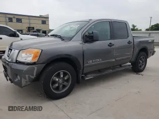 2013 Nissan Titan S with VIN 1N6AA0EC3DN314882, listed as a Copart auction lot 55065935 with 124,299 mi miles and Clean Title. Bid and sale history available at DreamBid. Image 1.