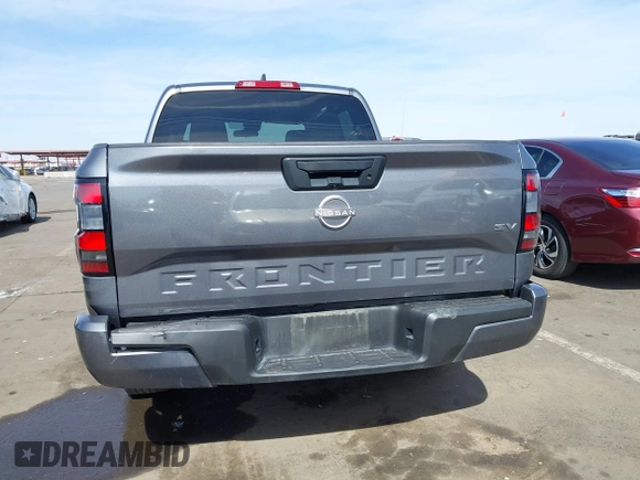 2022 Nissan Frontier SV with VIN 1N6ED1EJ3NN691288, listed as a IAAI auction lot 41493077 with 55,206 mi miles and . Bid and sale history available at DreamBid. Image 17.
