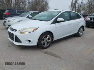 2014 Ford Focus SE with VIN 1FADP3F27EL312920, listed as a IAAI auction lot 41861414 with 150,171 mi miles. Bid and sale history available at carsss.com. Image 2.