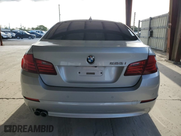 2011 BMW 5 Series 528i with VIN WBAFR1C50BC743740, listed as a Copart auction lot 50925205 with Not Provided miles and Clean Title. Bid and sale history available at carsss.com. Image 6.