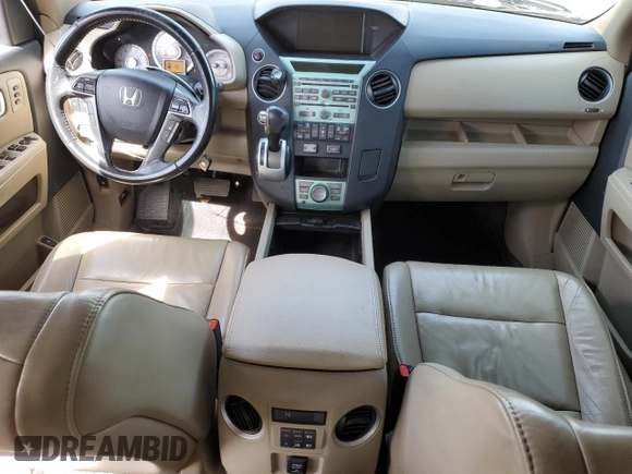 2011 Honda Pilot Touring with VIN 5FNYF4H92BB046932, listed as a Copart auction lot 49811465 with 176,295 mi miles and Salvage Title. Bid and sale history available at carsss.com. Image 8.