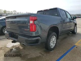 2019 Chevrolet Silverado 1500 RST with VIN 1GCUYEED5KZ124248, listed as a Copart auction lot 53112225 with Not Provided miles and Salvage Title. Bid and sale history available at DreamBid. Image 3.