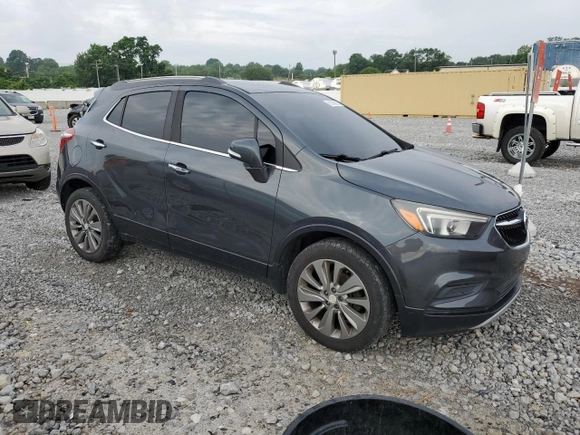 2017 Buick Encore Preferred with VIN KL4CJASB9HB022541, listed as a Copart auction lot 61049215 with 130,568 mi miles and Clean title. Bid and sale history available at DreamBid. Image 4.