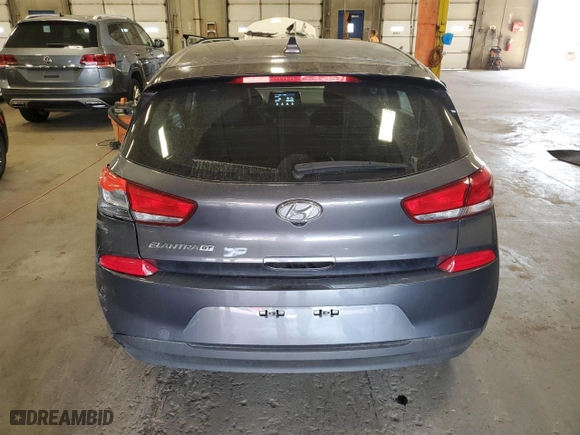 2019 Hyundai Elantra GT with VIN KMHH35LE1KU108889, listed as a Copart auction lot 66512063 with 28,123 mi miles. Bid and sale history available at carsss.com. Image 6.