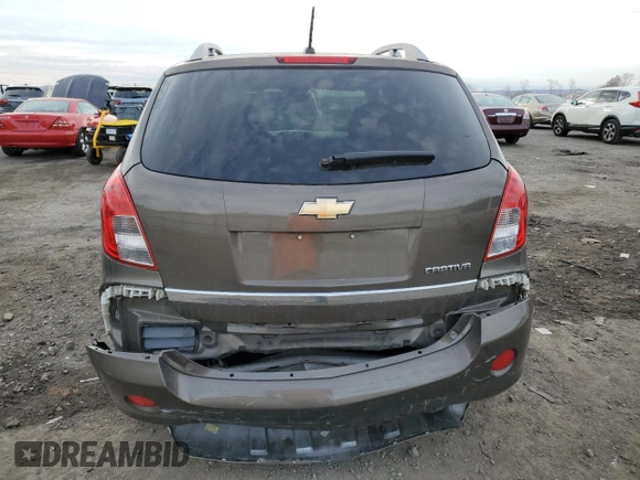 2014 Chevrolet Captiva Sport LT with VIN 3GNAL3EK3ES664582, listed as a Copart auction lot 81323704 with 168,689 mi miles and Salvage Title. Bid and sale history available at DreamBid. Image 6.