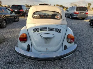 1979 Volkswagen Beetle with VIN 1592031742, listed as a Copart auction lot 77628044 with 93,929 mi miles and Salvage Title. Bid and sale history available at DreamBid. Image 6.