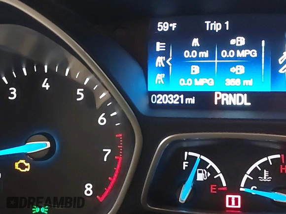 2015 Ford Focus SE with VIN 1FADP3F25FL342077, listed as a IAAI auction lot 41917089 with 20,321 mi miles. Bid and sale history available at carsss.com. Image 16.
