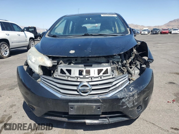 2014 Nissan Note SV with VIN 3N1CE2CP5EL402970, listed as a Copart auction lot 54598005 with Not provided miles and Salvage title. Bid and sale history available at DreamBid. Image 5.