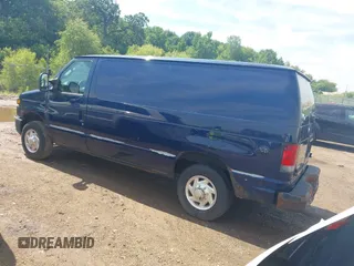 2011 Ford Econoline Cargo Commercial with VIN 1FTNE1EW8BDA58606, listed as a IAAI auction lot 42710443 with 177,024 mi miles and . Bid and sale history available at DreamBid. Image 3.
