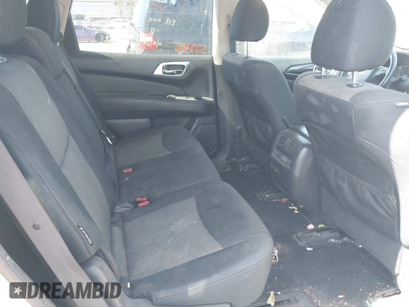 2019 Nissan Pathfinder SV with VIN 5N1DR2MN7KC584791, listed as a IAAI auction lot 42533680 with 57,943 mi miles and . Bid and sale history available at DreamBid. Image 8.