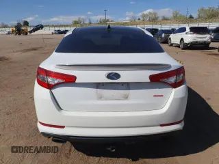 2013 Kia Optima SX with VIN 5XXGR4A63DG219814, listed as a Copart auction lot 53312465 with 125,201 mi miles and Clean Title. Bid and sale history available at carsss.com. Image 6.